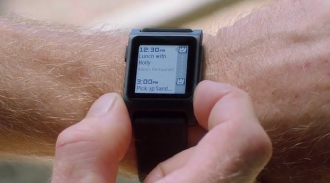 fitbit watch screen